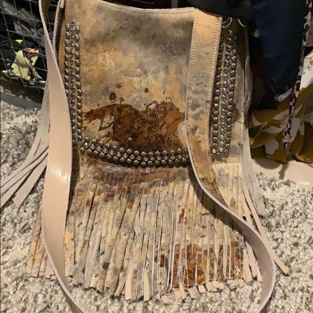 Raviani fringe purse